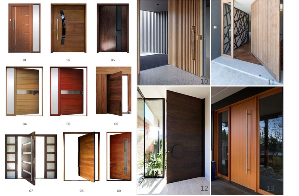 Catálogo visual de modelos de puertas de dormitorio