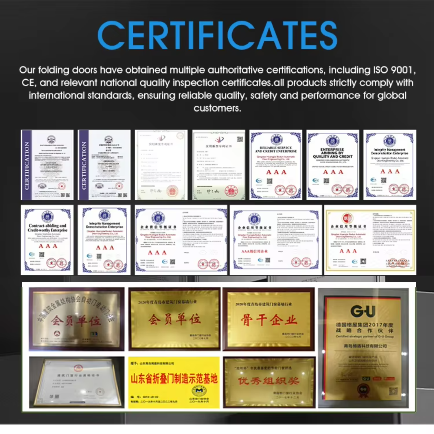 Ventajas competitivas del fabricante y capacidad técnica