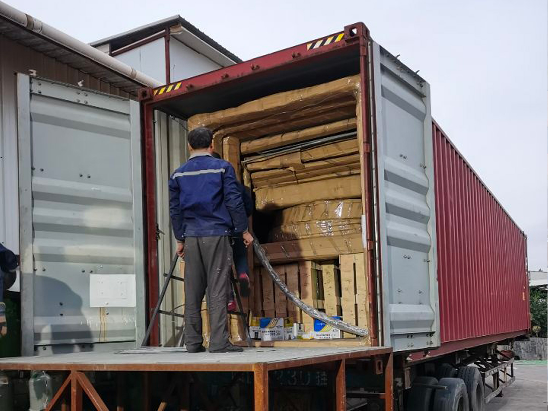 Marcado y rotulación de transporte
