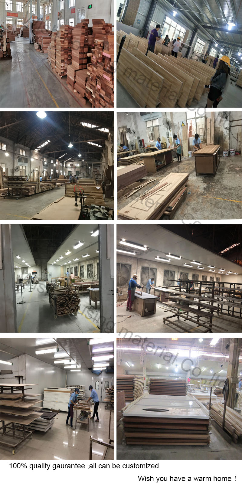 Procesos de fabricación de carpintería y puertas