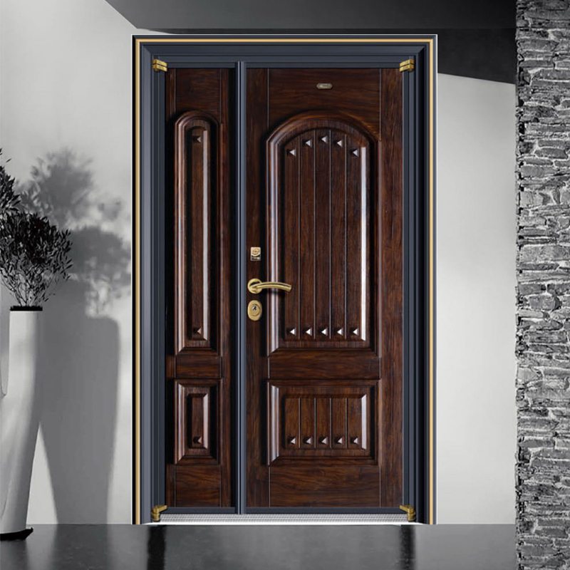 Puerta Exterior Blindada en Fundición para Villas