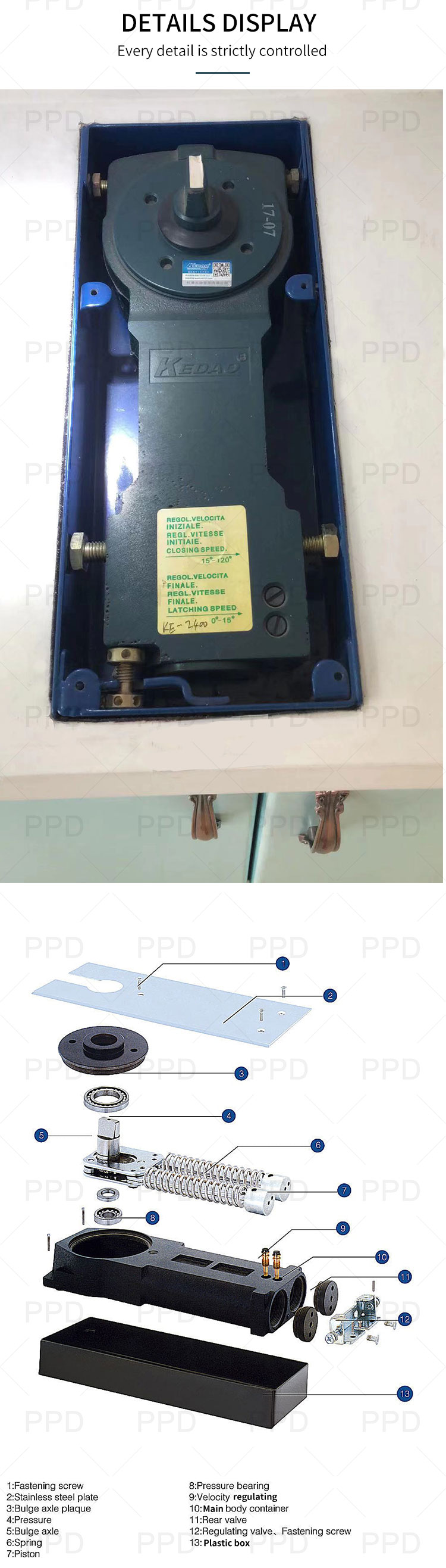 Especificaciones técnicas y núcleo resistente