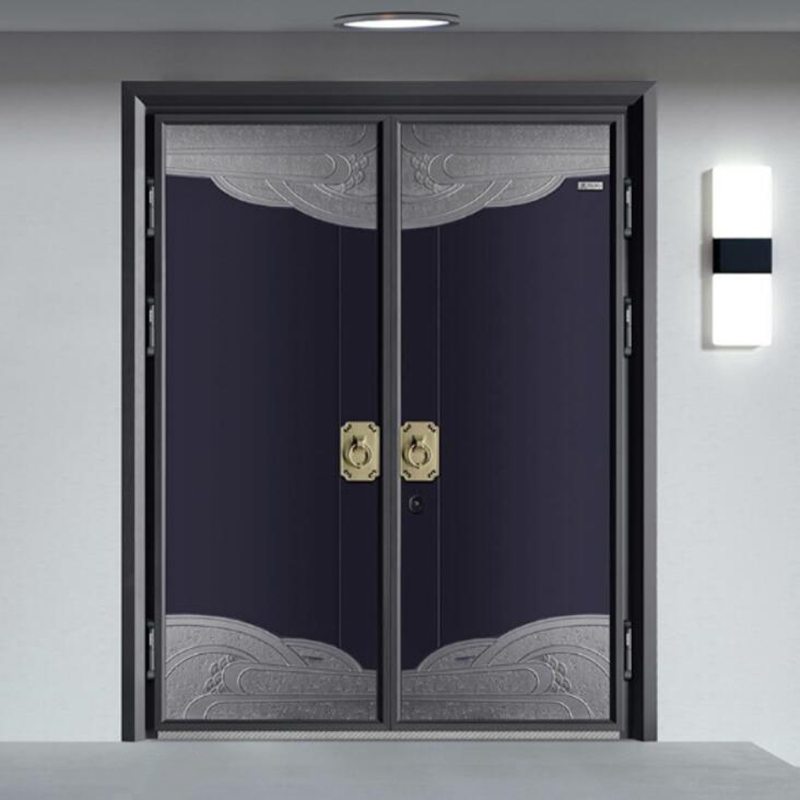 Puerta Principal de Fundición Pesada para Villas