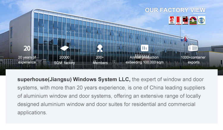 Perfil Superhouse Windows System