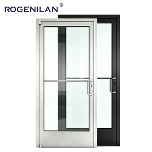 Puerta de entrada comercial de seguridad