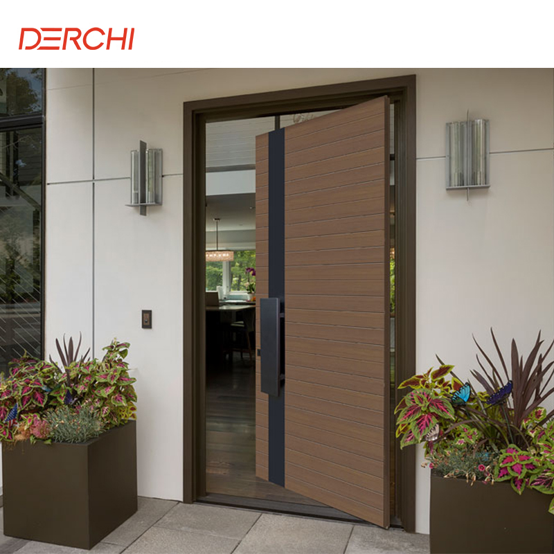 Fabricante líder en China de puertas de seguridad exteriores de aluminio para viviendas, puertas de entrada de acero de diseño moderno y puertas de hierro forjado.