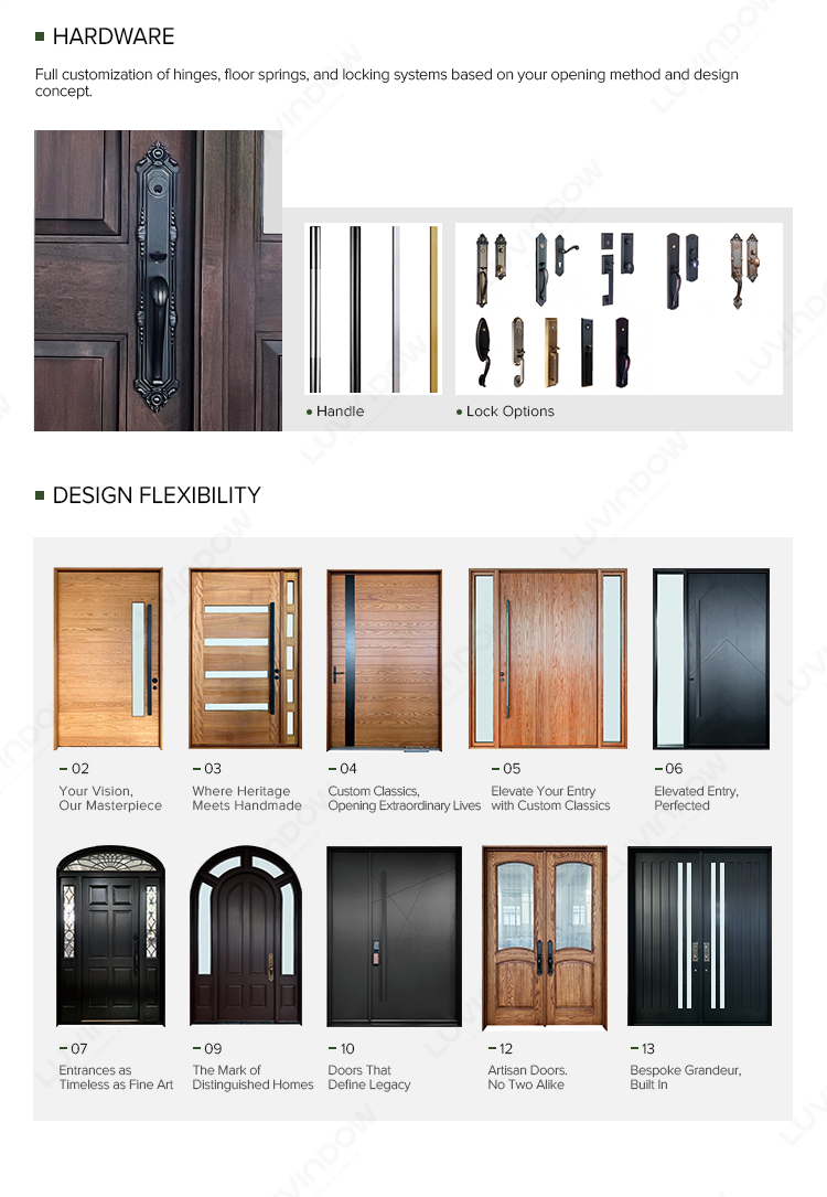 Estructura de puerta para villa residencial