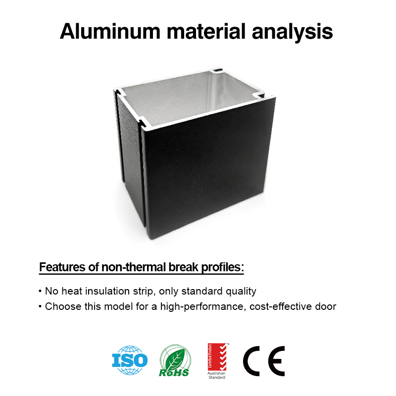 Puertas de entrada de oficina personalizadas, puertas de fachada de tienda con marco de aluminio resistente al viento, puertas de cristal para negocios.