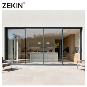 Puertas exteriores de aluminio con doble acristalamiento Low-E