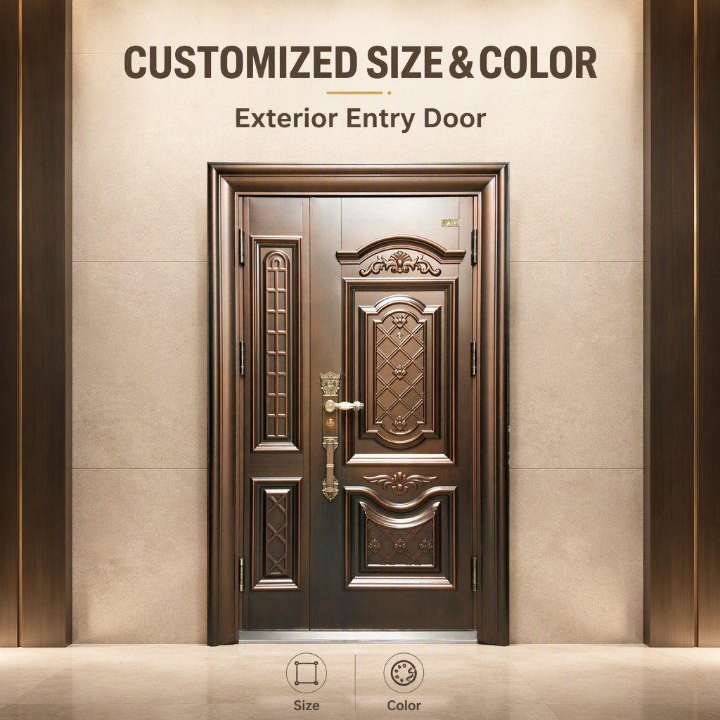 Opciones de personalización técnica para puertas de seguridad