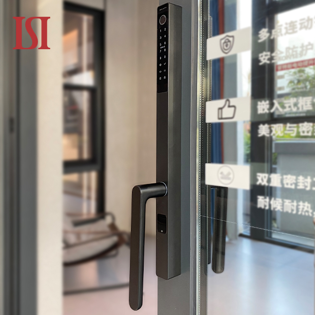 Villas de primera marca con diseño francés personalizado, puerta corredera de aluminio, cerradura electrónica de huella dactilar para interiores y exteriores.