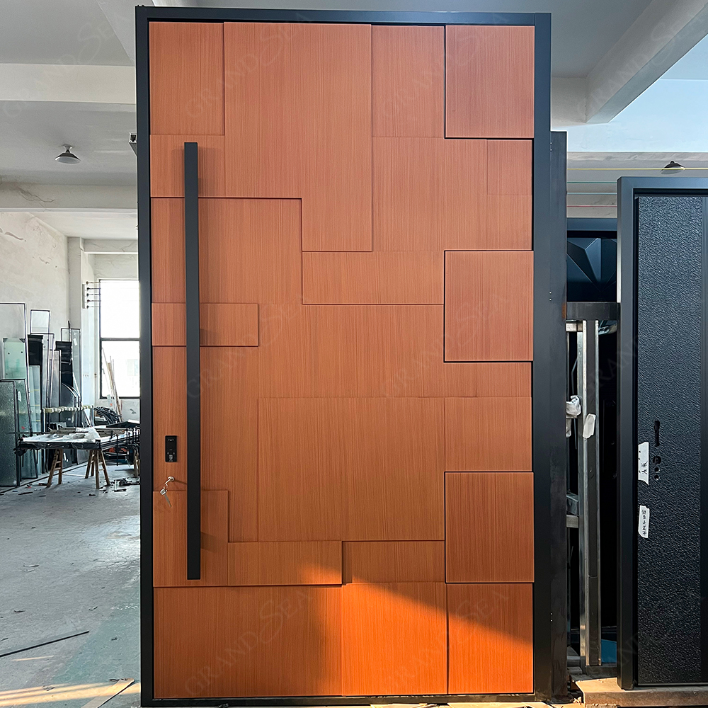 Variaciones de puertas pivotantes