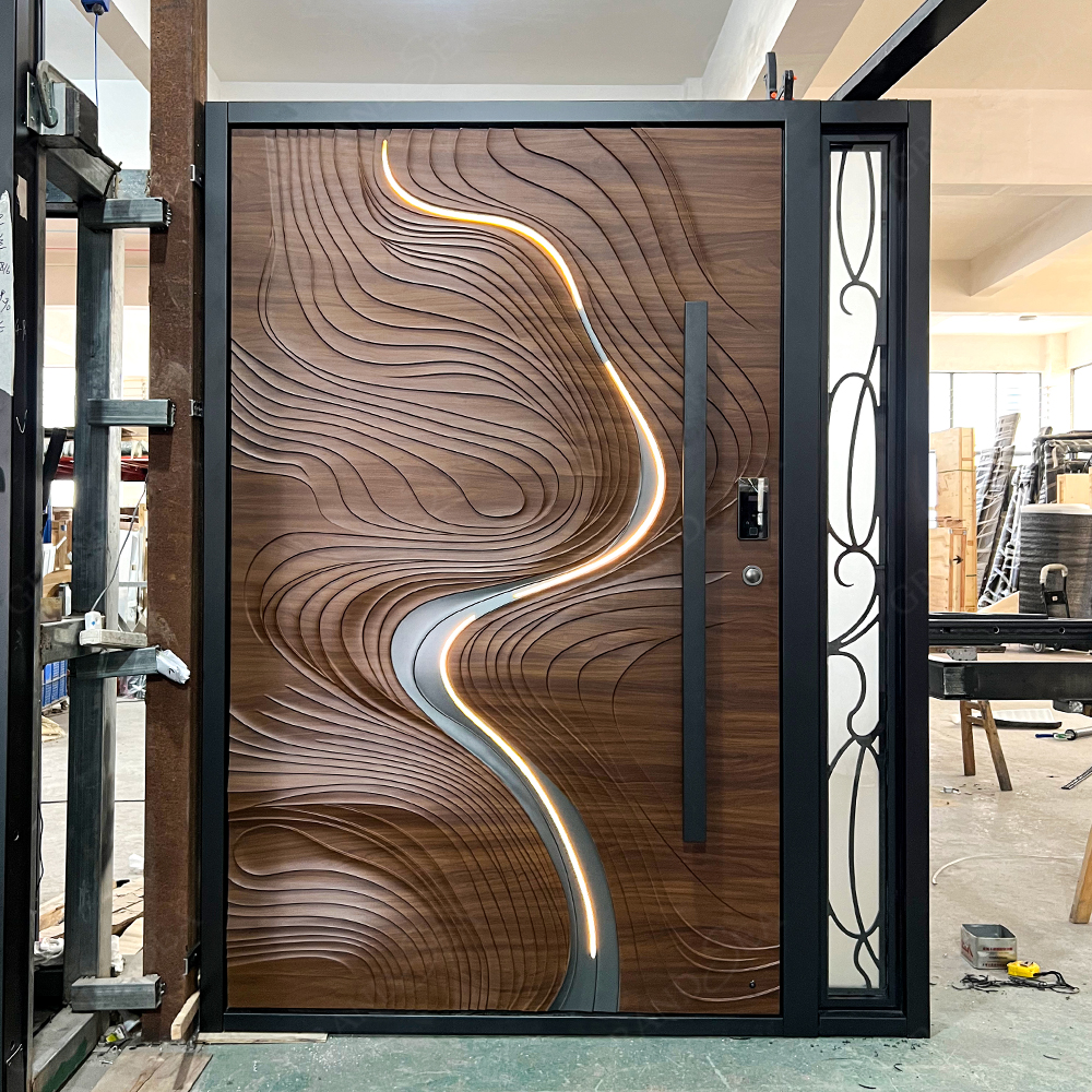 Modelos de puertas pivotantes