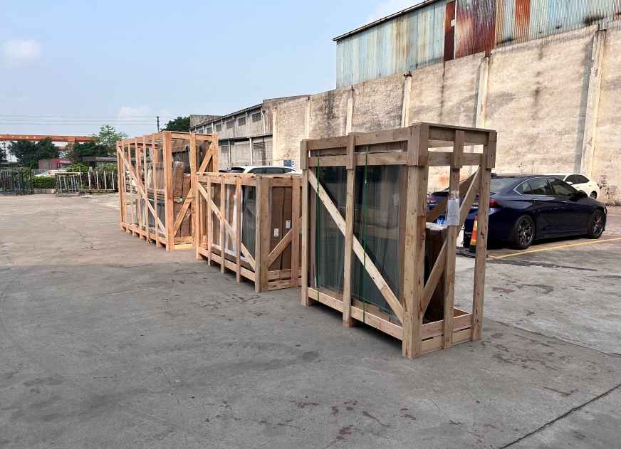 Embalaje de seguridad para puertas y ventanas