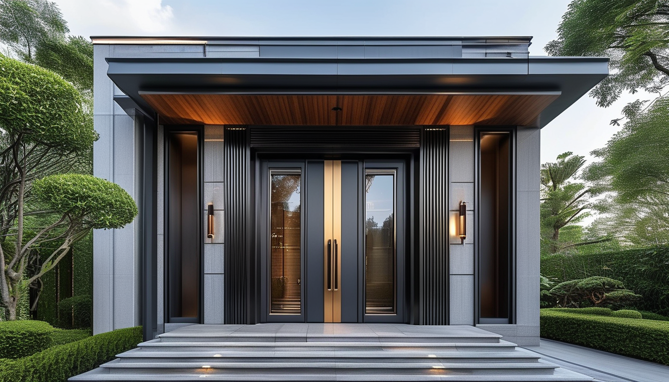 Puertas de lujo para villas y residencias privadas