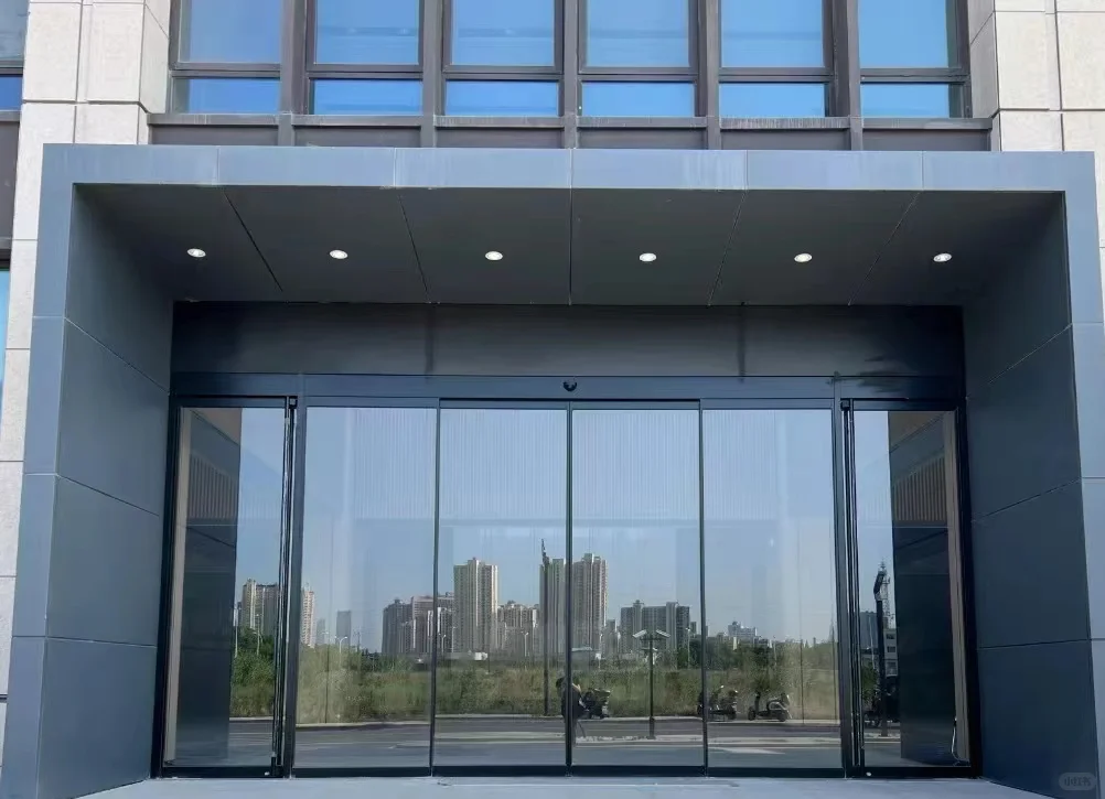 Puertas de entrada automáticas al por mayor, puertas automáticas para hospitales, puertas correderas de cristal para centros comerciales, proveedor de puertas correderas automáticas