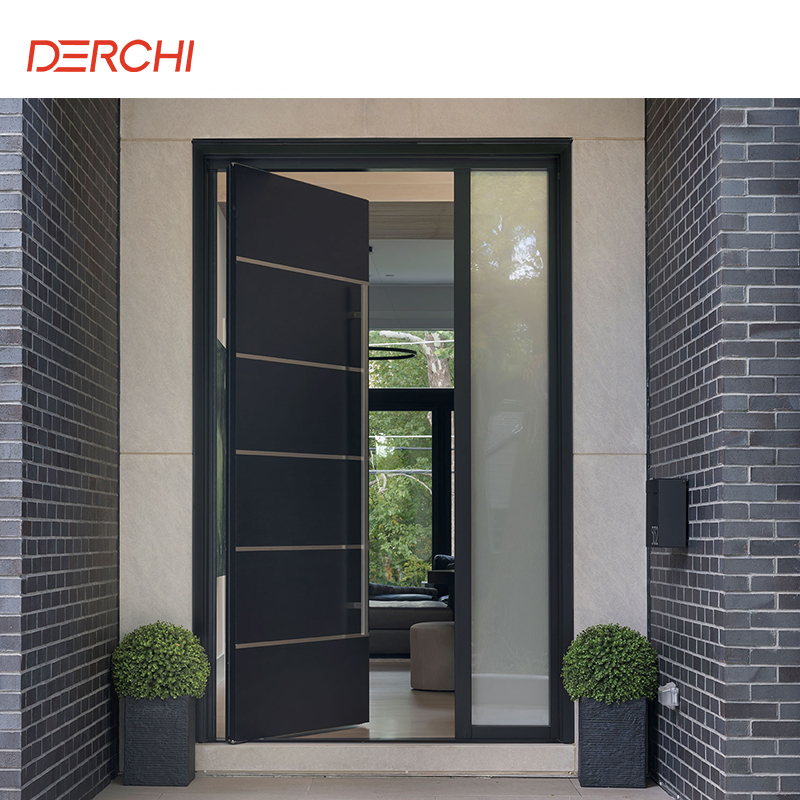 Fabricante líder en China de puertas de seguridad exteriores de aluminio para viviendas, puertas de entrada de acero de diseño moderno y puertas de hierro forjado.