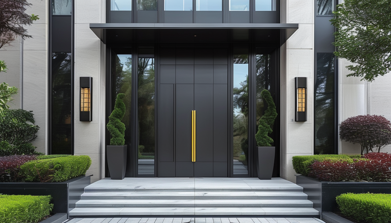 Puerta de seguridad de alta protección para viviendas de lujo
