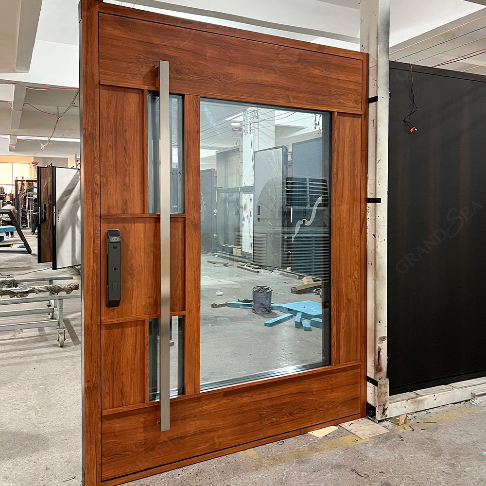Variaciones de puertas pivotantes