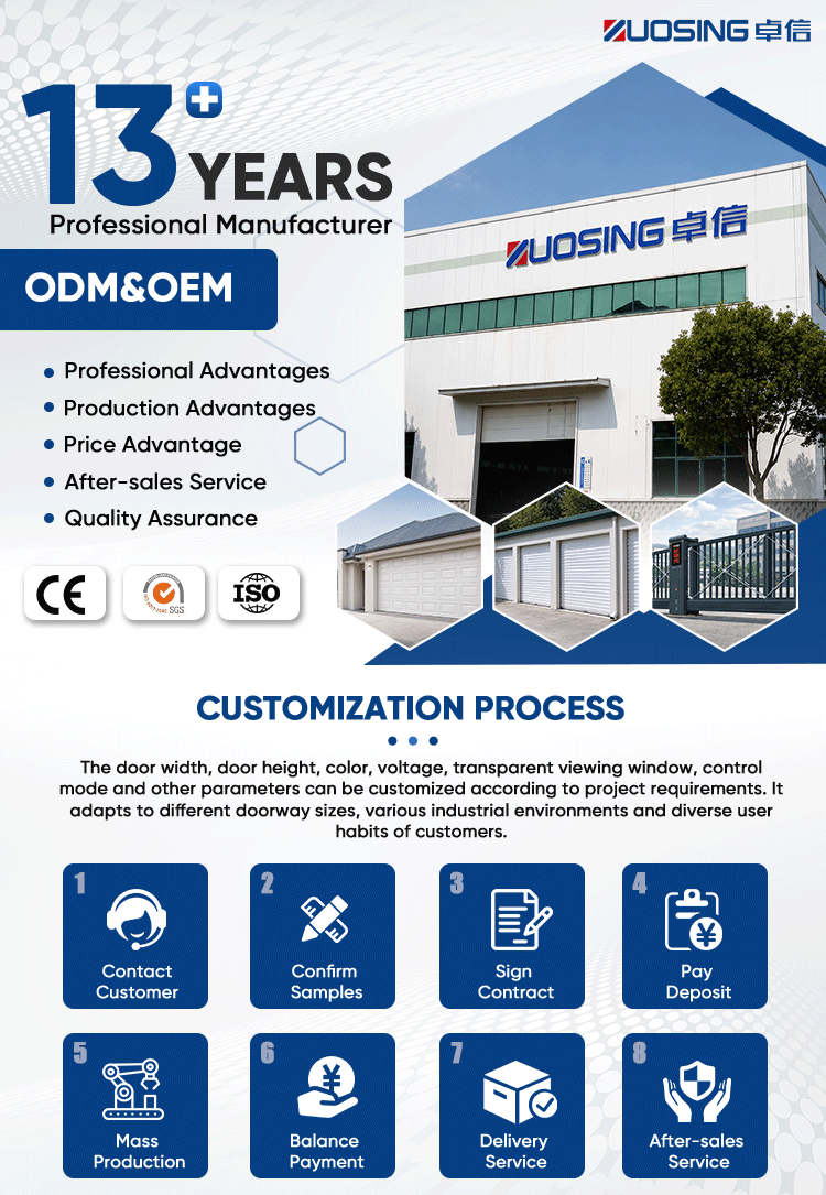 Puerta enrollable de acero para garaje residencial y seguridad