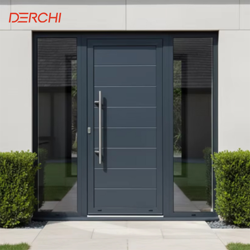 Fabricante líder en China de puertas de seguridad exteriores de aluminio para viviendas, puertas de entrada de acero de diseño moderno y puertas de hierro forjado.